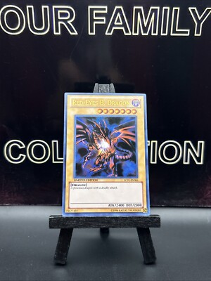 Yugioh Red Eyes B Dragon - LC01-EN006 Limited Edition Ultra Rare NM/HOLO-image