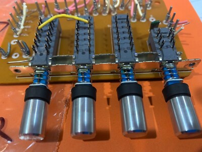 Fisher RS-2007 Stereo Receiver Parting Out Filters / Tape Switch Bank-image