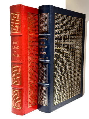 ILIAD & ODYSSEY Easton Press Set 1st Edition and New LIMITED COLLECTOR'S STUNNIN-image