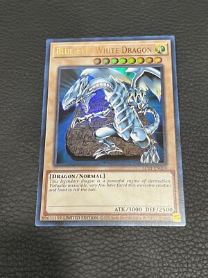 Yugioh x1 Blue-Eyes White Dragon Limited Edition LC01-EN004 (Near Mint!)-image