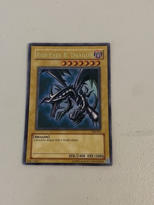 Red-Eyes B. Dragon SDJ-001 Ultra Rare Unlimited YuGiOh-image