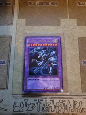 YUGIOH BLUE-EYES ULTIMATE DRAGON JMP-EN005 ULTRA LIMITED EDITION LP-image