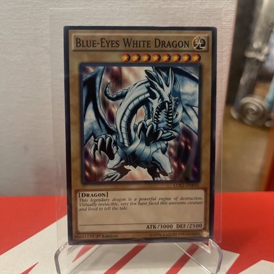 Blue-Eyes White Dragon LOB-001 The Legend of Blue Eyes White Dragon 1st Edition-image