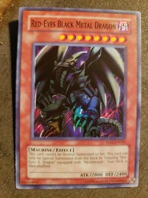 Yugioh Red-Eyes Black Metal Dragon PP01-EN015 Super Rare NM-image