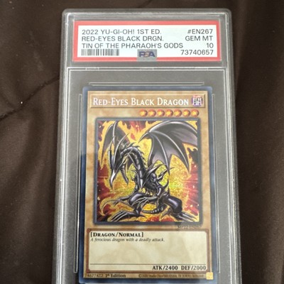 2022 Yu-Gi-Oh! Red-Eyes Black Dragon MP22-EN267 Secret Rare PSA 10 GEM MINT-image