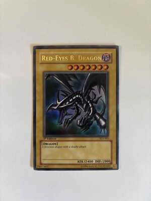 Red-Eyes B. Dragon SDJ-001 Holographic 1st Edition-image