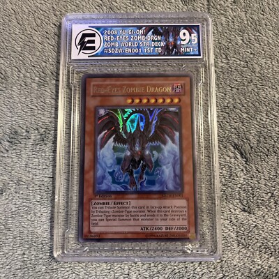 Red-Eyes Zombie Dragon SDZW-EN001 Zombie World 1st Edition-image