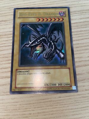 Red-Eyes Black Dragon Unlimited (Difficult Card) Edition Ultra Rare SDJ-001 LP-image