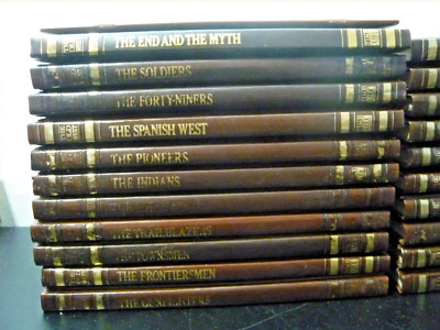Time Life Books - The Old West - Hardcover set of 21. 1973-1975  Embossed covers-image