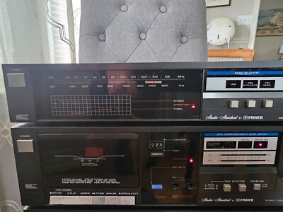 3 Fisher Studio Standard FM-35 CA-35 CR-35 Integrated Stereo Tuner Amplifier-image