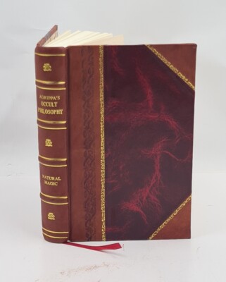 Three Books Of Occult Philosophy Or Magic 1898 [Leather Bound]-image