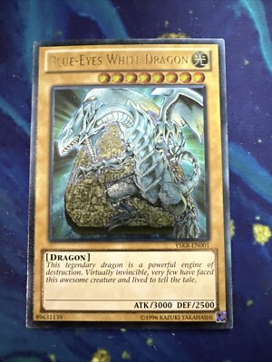 YuGiOh Blue-Eyes White Dragon YSKR-EN001 Ultimate Rare Unlimited-image