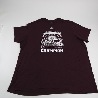 Texas A&M Aggies adidas Amplifier Short Sleeve Shirt Men's Maroon New-image