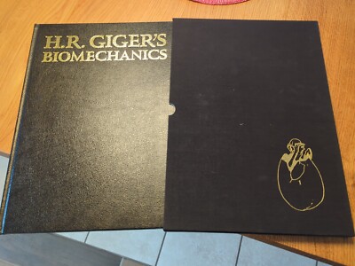 H.R. Giger’s Biomechanics Limited Edition of 300 (Leather Bound, Giger, Alien)-image
