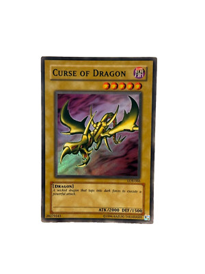 Curse of Dragon HOLO LOB-066 The Legend of Blue Eyes White Dragon FREE SHIPPING-image