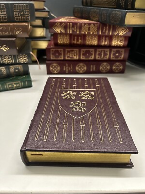 Ivanhoe By Walter Scott COLLECTORS EDITION LEATHER BOUND 24k Gold Accents -image