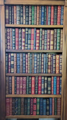 Easton Press 100 GREATEST BOOKS EVER WRITTEN Series ~ 100 Volumes Set Excellent-image