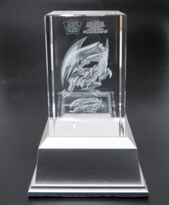 Yu-Gi-Oh! Blue Eyes White Dragon Crystal Art 20th Anniversary Konami Seto Kaiba-image