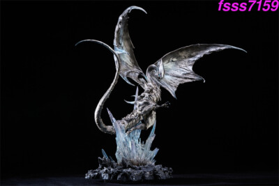 ASS Studios Yu-Gi-Oh! Blue Eyes White Dragon Resin Statue in stock H50cm Hot-image