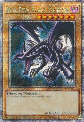 Red-Eyes Black Dragon TN23-EN003 Quarter Century Rare Limited Edition US Print-image