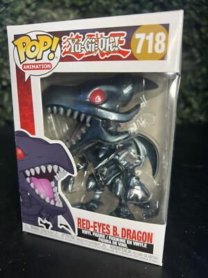 Funko Pop! Vinyl: Yu-Gi-Oh! - Red-Eyes Black Dragon #718-image
