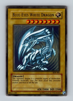 Yugioh Starter Deck: Kaiba #SDK-001 Blue-Eyes White Dragon-image