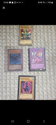 Yu-Gi-Oh! Lot - Red-Eyes Darkness Dragon, Celtic Guardian, Luster Dragon, Super-image