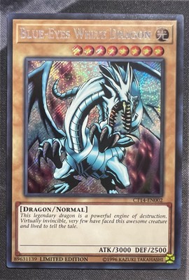 Yugioh Blue-Eyes White Dragon CT14-EN002 - NM-image