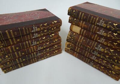 13 Volume Set 1909 Stoddard's Lectures Bonded Leather Illustrated Travel-image