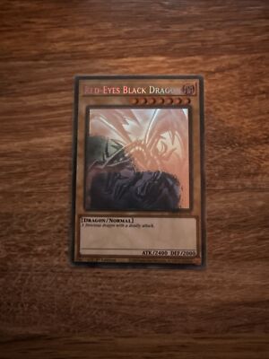 Red Eyes Black Dragon - Ghost Rare - 1st Edition - GFP2-EN176 - YuGiOh-image
