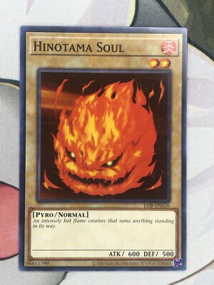 Yu-Gi-Oh! Hinotama Soul LOB-EN026 Legend of Blue Eyes White Dragon 25th Annivers-image