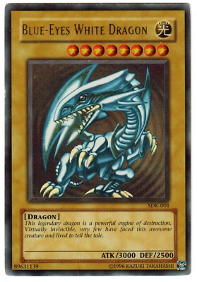 Blue-Eyes White Dragon - YuGiOh - Unlimited - SDK-001-image