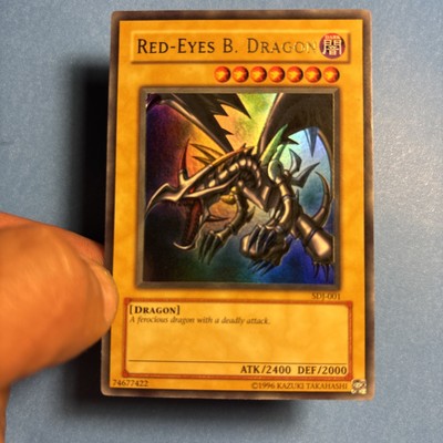 Yu-Gi-Oh! Red-Eyes B. Dragon — SDJ-001 Unlimited NM-MINT Starter Deck Joey-image