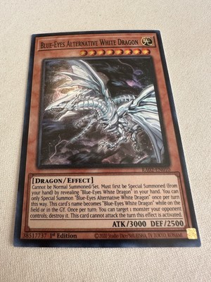 Yu-Gi-Oh! Blue-Eys Alternative White Dragon RA02-EN010 Super Rare 1st Ed NM-image