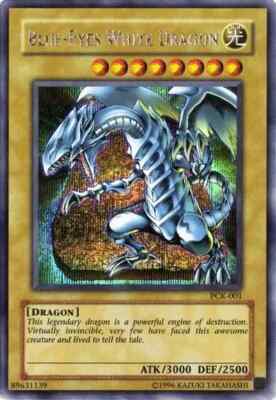 Blue-Eyes White Dragon (PCK-001) - Secret Rare - Yugioh *FREE SHIPPING-image