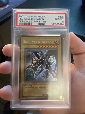 Red-Eyes B. Dragon BPT-005 2002 Collectors Tin Limited Edition PSA 8 Near Mint-image