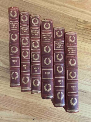 Six Volume Book Set: Danmark I Fest og Glaede-image