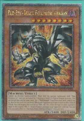 ROTA-EN005 - Red-Eyes Black Fullmetal Dragon (V.2 - Quarter Century Secret Rare)-image