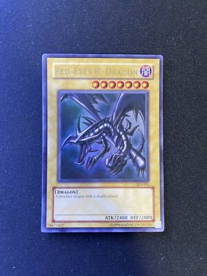Yugioh! Red-Eyes B. Dragon SDJ Ultra Rare Unlimited NM-image