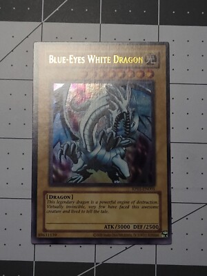 Yu-Gi-Oh! Blue-Eyes White Dragon Retro Pack (Reprint) Ultra Rare Very Off Center-image