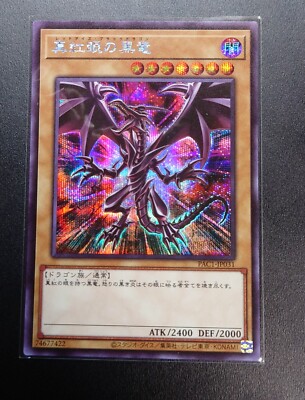 YuGiOh! - PAC1-JP031 - Red-Eyes Black Dragon - Secret Rare - Holo B YCG/Japanese-image