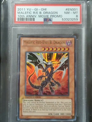 Malefic Red-Eyes B. Dragon Ultra Rare YuGiOh! Limited Edition MOV2-EN001 PROMO-image