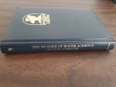 THE MURDER OF ROGER ACKROYD Agatha Christie Bantam Hardcover Collection 1983-image
