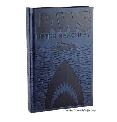 JAWS by Peter Benchley Exclusive Leather Bound Hardcover Edition *Brand New*-image