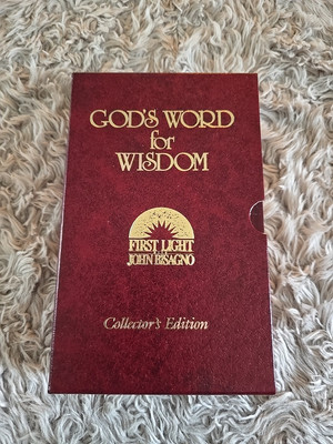 God's Word For Wisdom Collector's Edition/BOX/ Set of 3 Books/ Like New-image