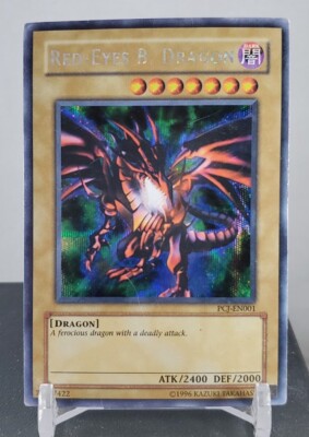 Yu-Gi-Oh TCG: Prismatic Secret Rare Red-Eyes B. (Black) Dragon PCJ-EN001, #3-image