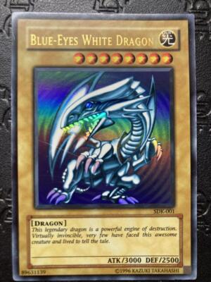Blue-Eyes White Dragon SDK-001 Ultra Asian English Yu-Gi-Oh 1-image