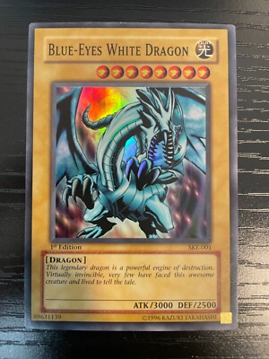 Yugioh l Blue-Eyes White Dragon l 1st Edition SKE-001-image