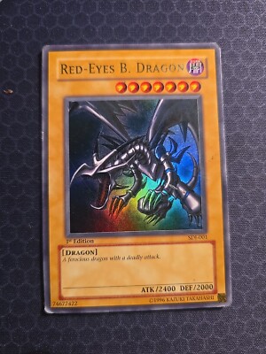 Red-Eyes B. Dragon (1st Addition) Yu-GI-OH Card-image