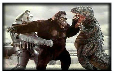 Magnet #168 King Kong Escapes! 1967 Japanese Kaiju Mecha King Kong Godzilla Toho-image